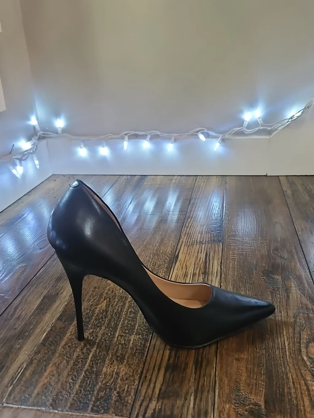 Saks Fifth Avenue Classic Black Pointed-Toe Stiletto Pump - Women